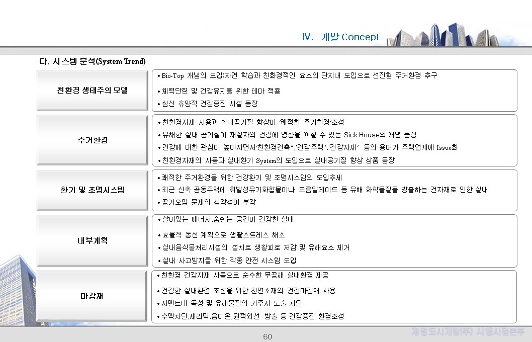 시스템분석 (System Trend)
